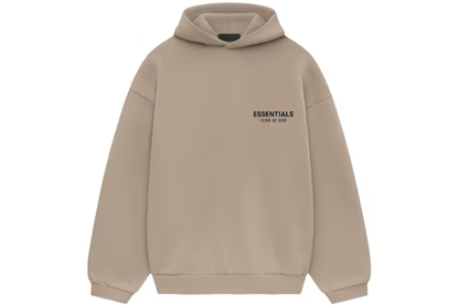 Essentials Fear of God FW24 Desert Sand Hoodie Vorderansicht