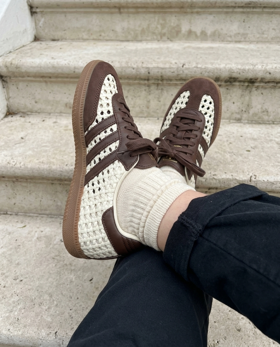 Adidas Samba OG W Cream White/Earth Strata/Gold Metallic