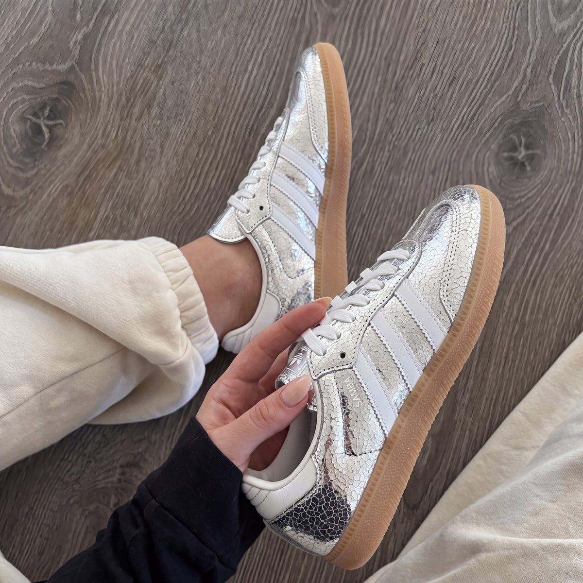 Adidas Samba OG W Silver Metallic