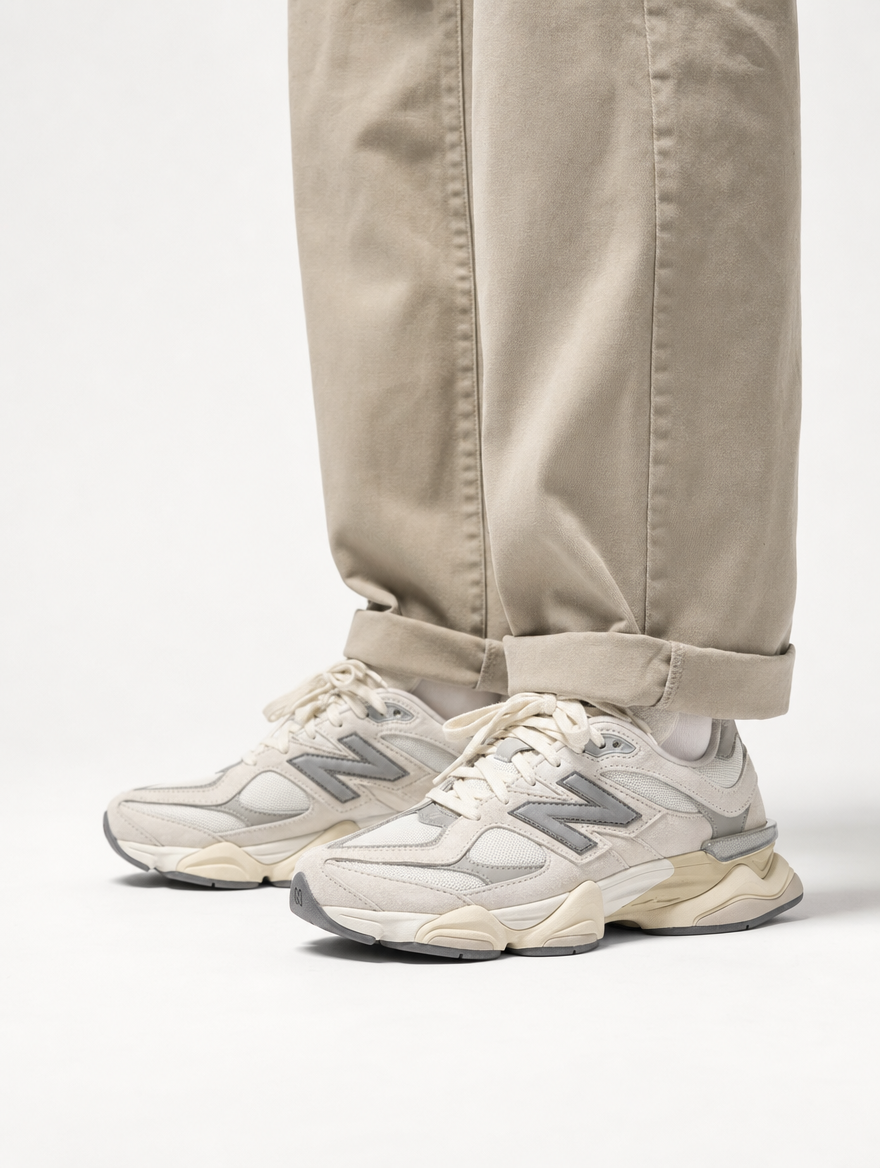New Balance 9060 Seasalt White Lifestyle Studio