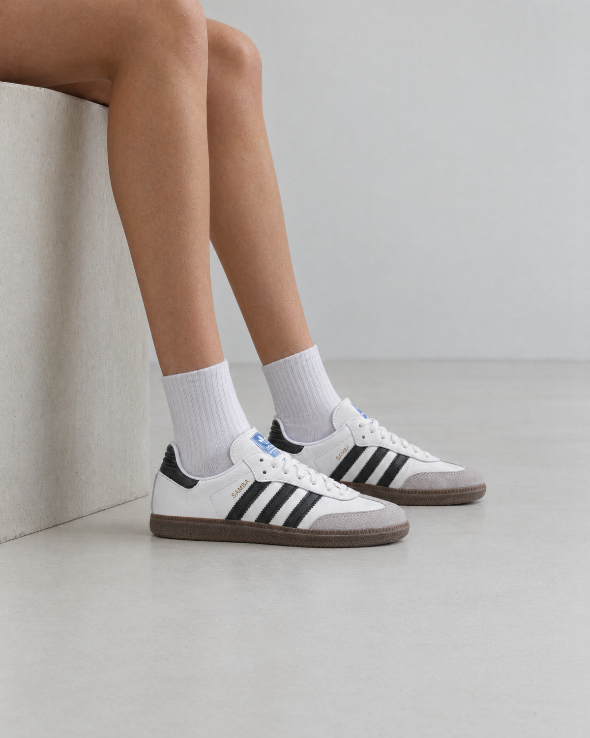 Adidas Samba OG Cloud White Core Black