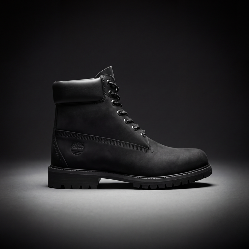 Timberland Premium 6-Inch Waterproof Boot Black Nubuck