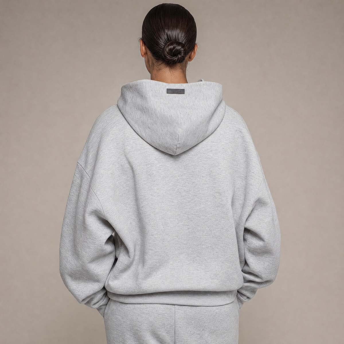Fear of God Essentials x NBA FW24 Light Heather Hoodie
