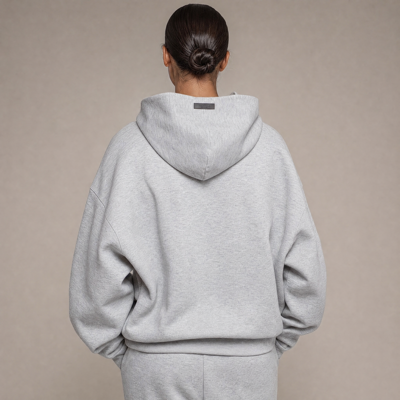 Fear of God Essentials x NBA FW24 Light Heather Hoodie