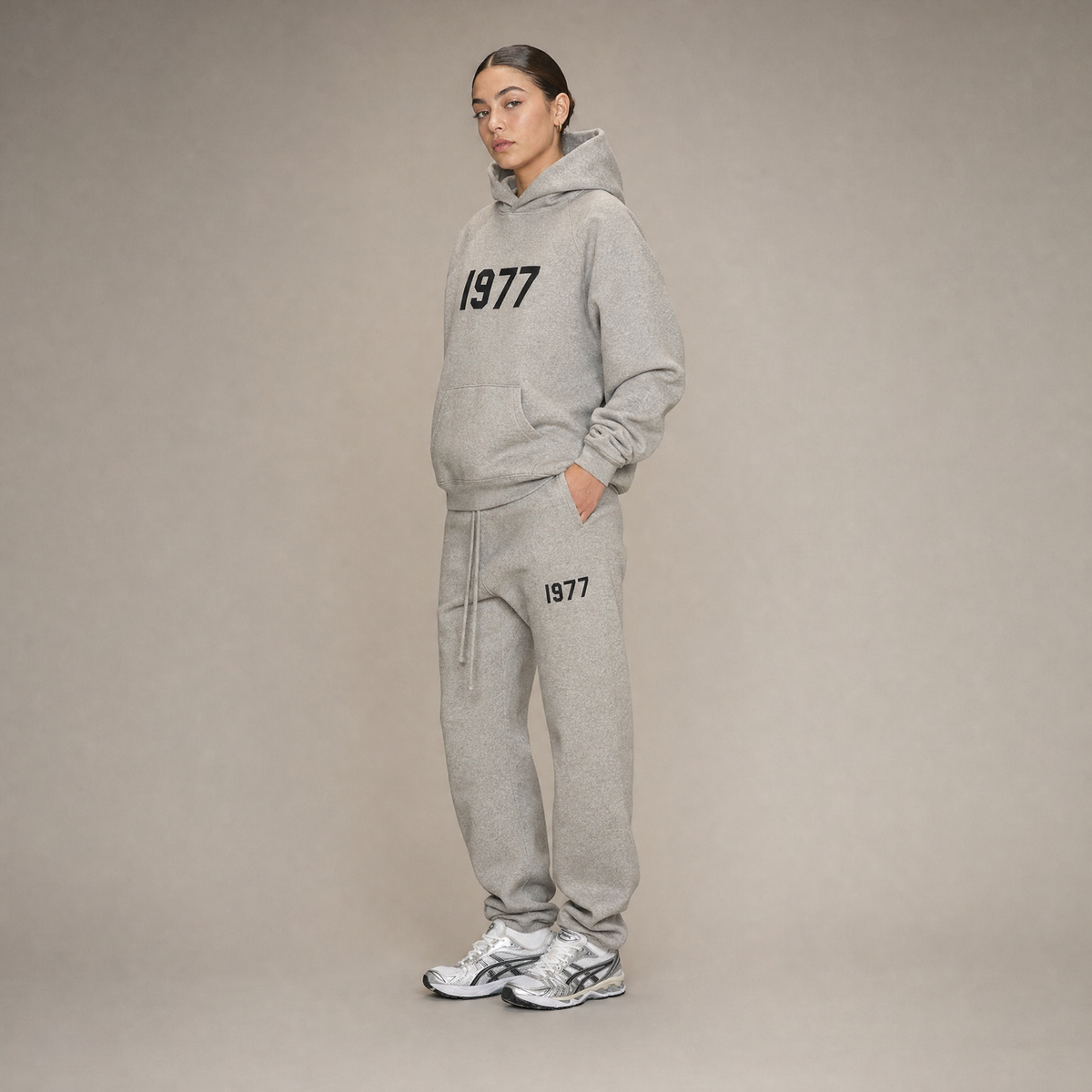 Fear of God Essentials SS22 Dark Oatmeal 1977 Sweatpants