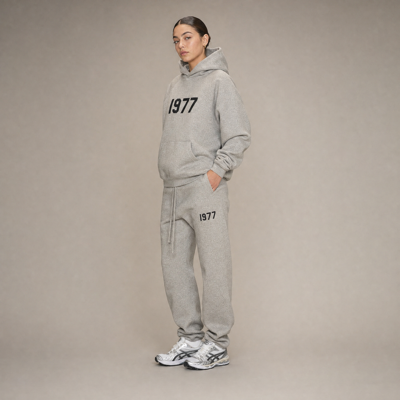 Fear of God Essentials SS22 Dark Oatmeal 1977 Sweatpants