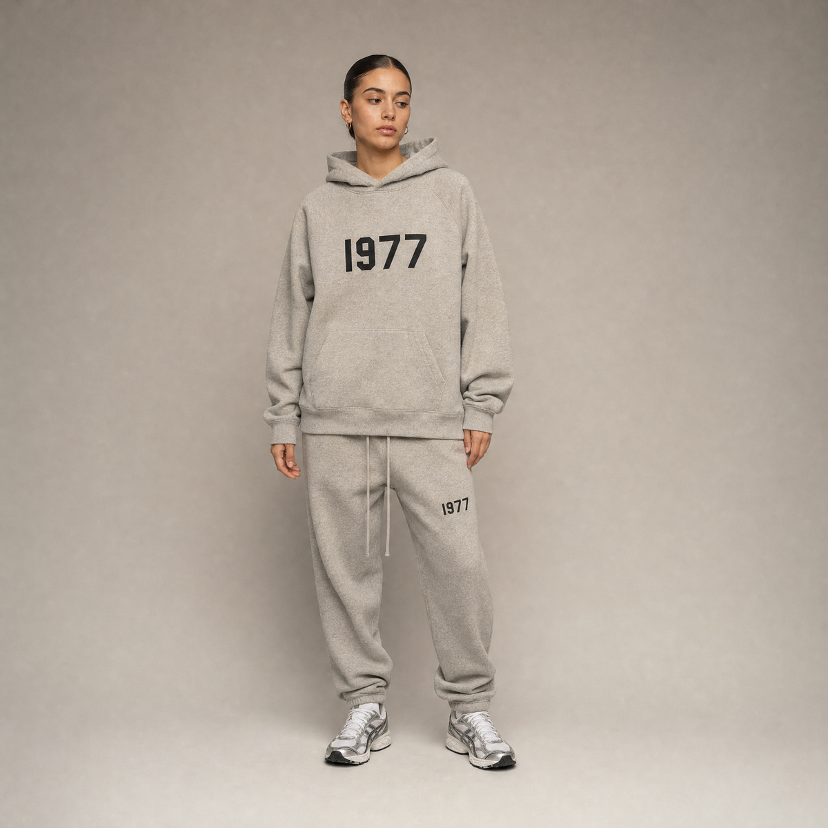 Fear of God Essentials SS22 Dark Oatmeal 1977 Sweatpants