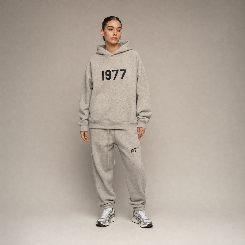 Fear of God Essentials SS22 Dark Oatmeal 1977 Sweatpants