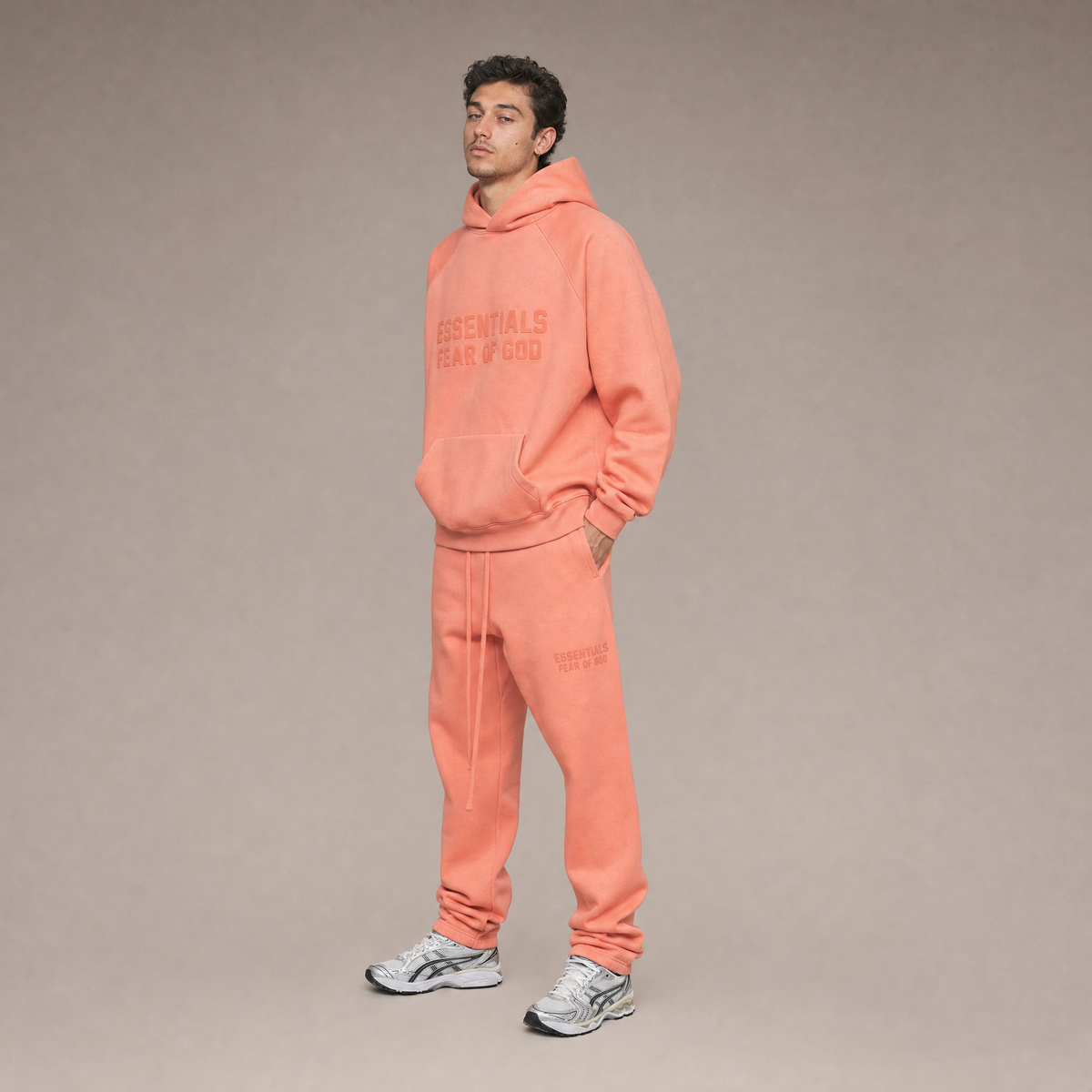 Fear of God Essentials PF22 Coral Sweatpants