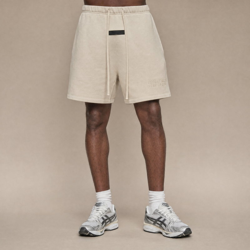 Fear of God Essentials PF22 Shorts Eggshell