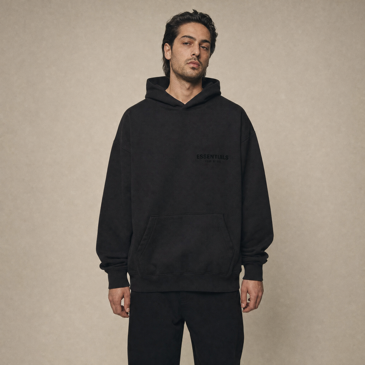 Fear of God Essentials FW22 Stretch Limo Pullover Hoodie