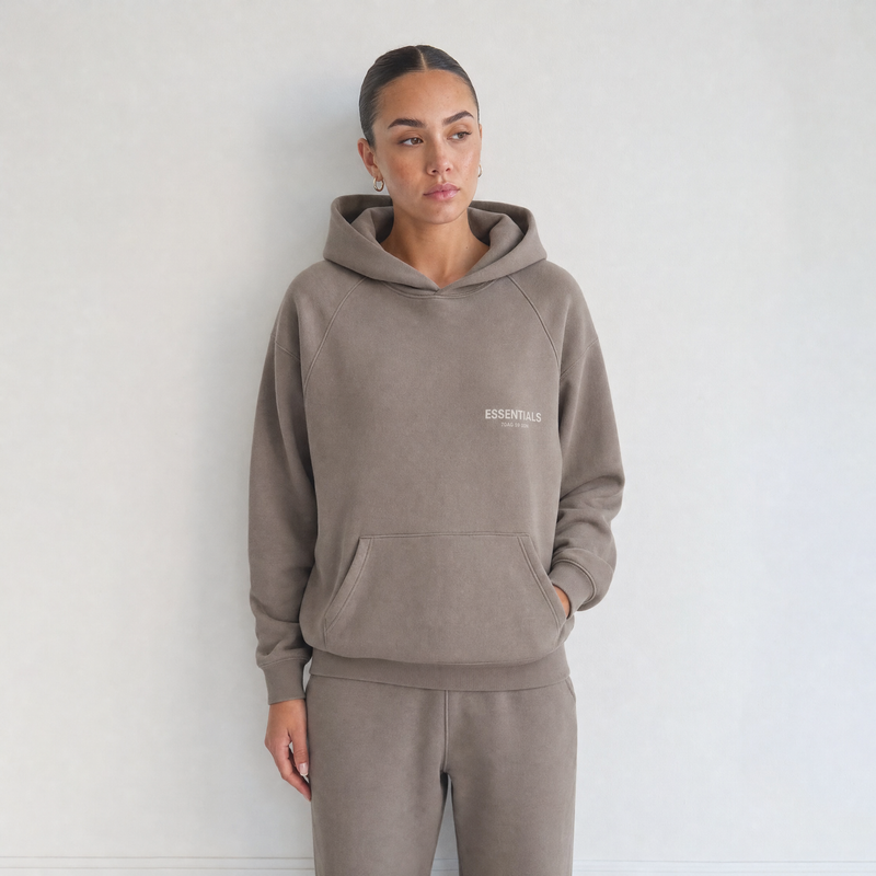 Fear of God Essentials SS22 Desert Taupe Hoodie