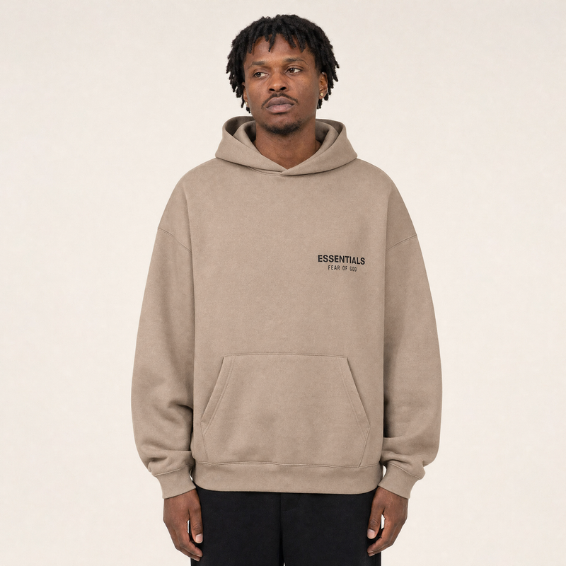 Fear of God Essentials FW24 Desert Sand Hoodie
