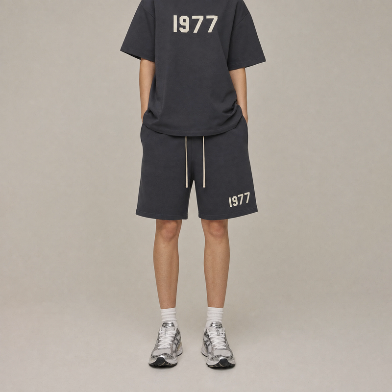 Fear of God Essentials ss22 1977 Iron shorts