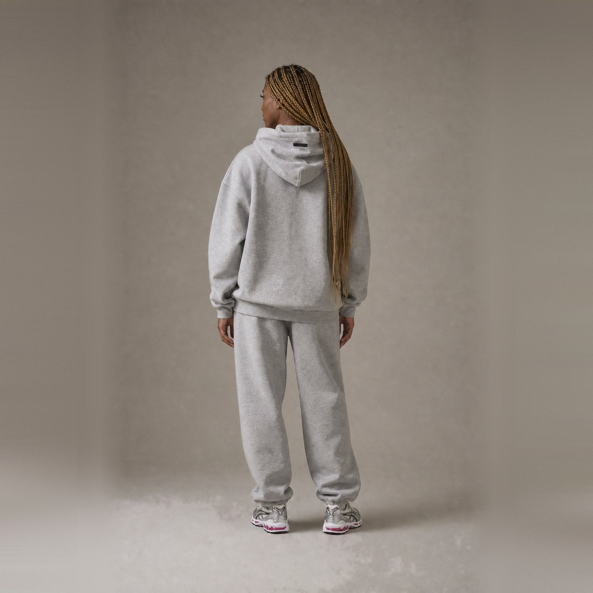 Fear of God Essentials FW24 Light Heather Grey Fleece -huppari II