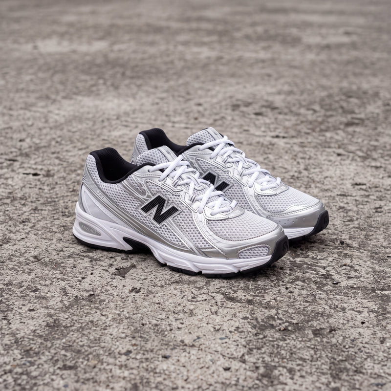 New Balance 740 White Silver Metallic Navy