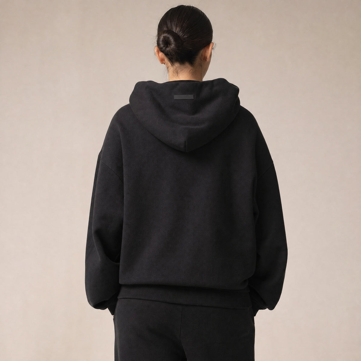 Fear of God Essentials FW24 Black Fleece Hoodie II
