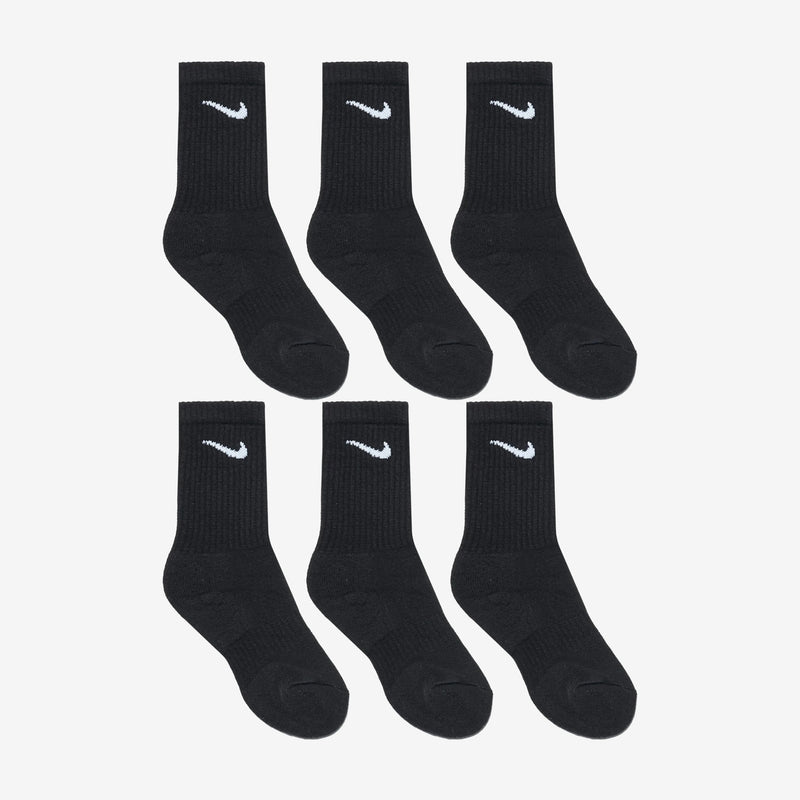 Nike Everyday Cushioned Crew čarape Black (pakiranje od 6 pari)