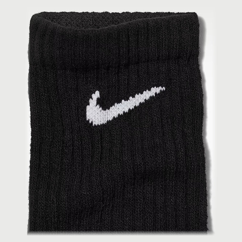 Nike Everyday Cushioned Crew čarape Black (pakiranje od 6 pari)