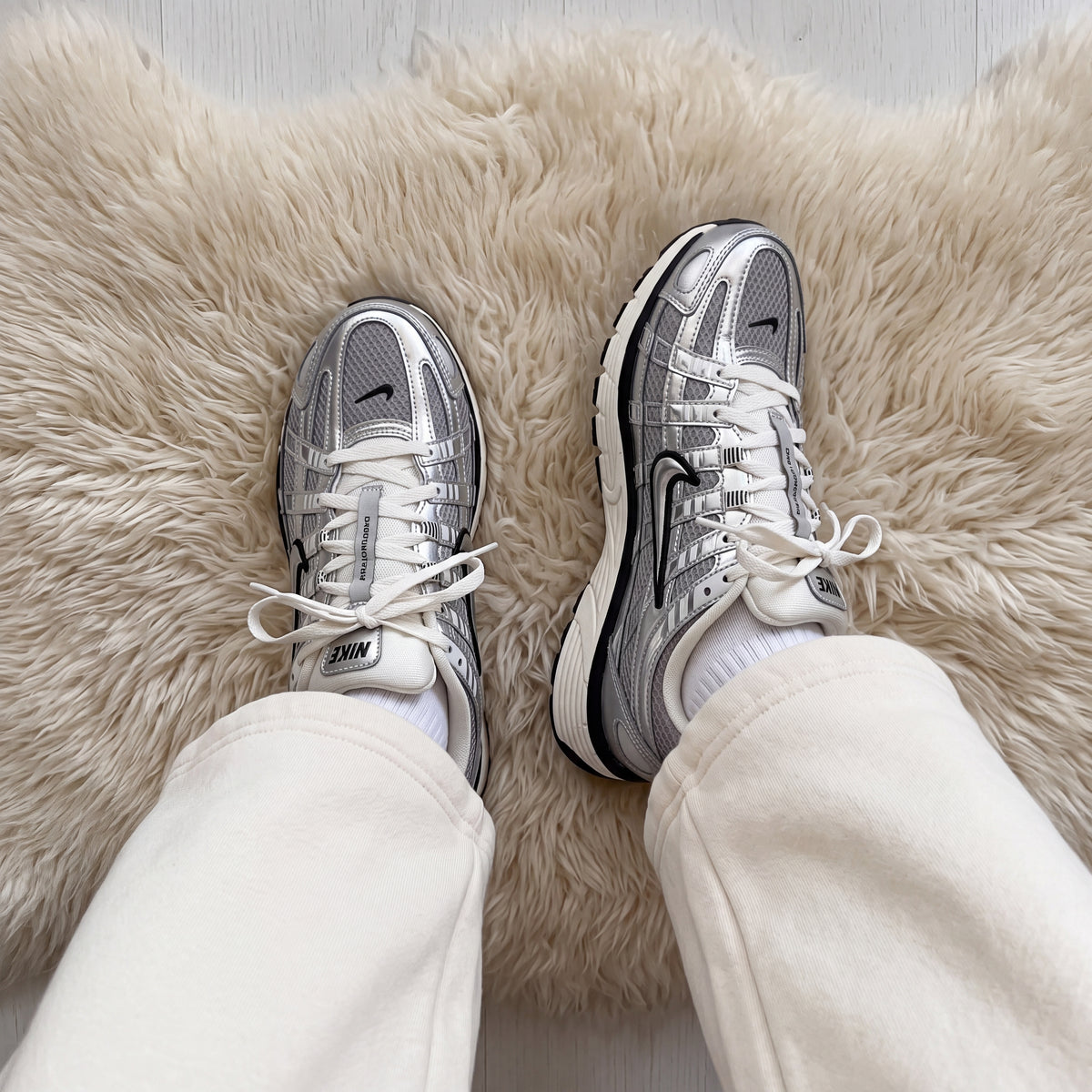 Nike P-6000 Metallic Silver