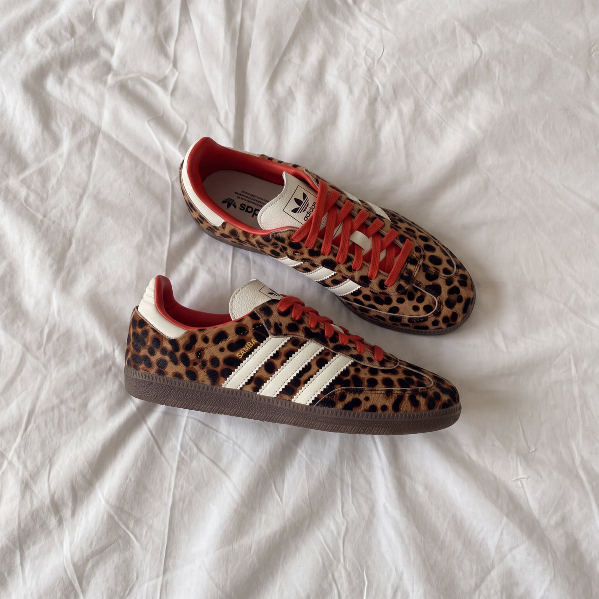 Adidas Samba OG W Preloved Red Leopard