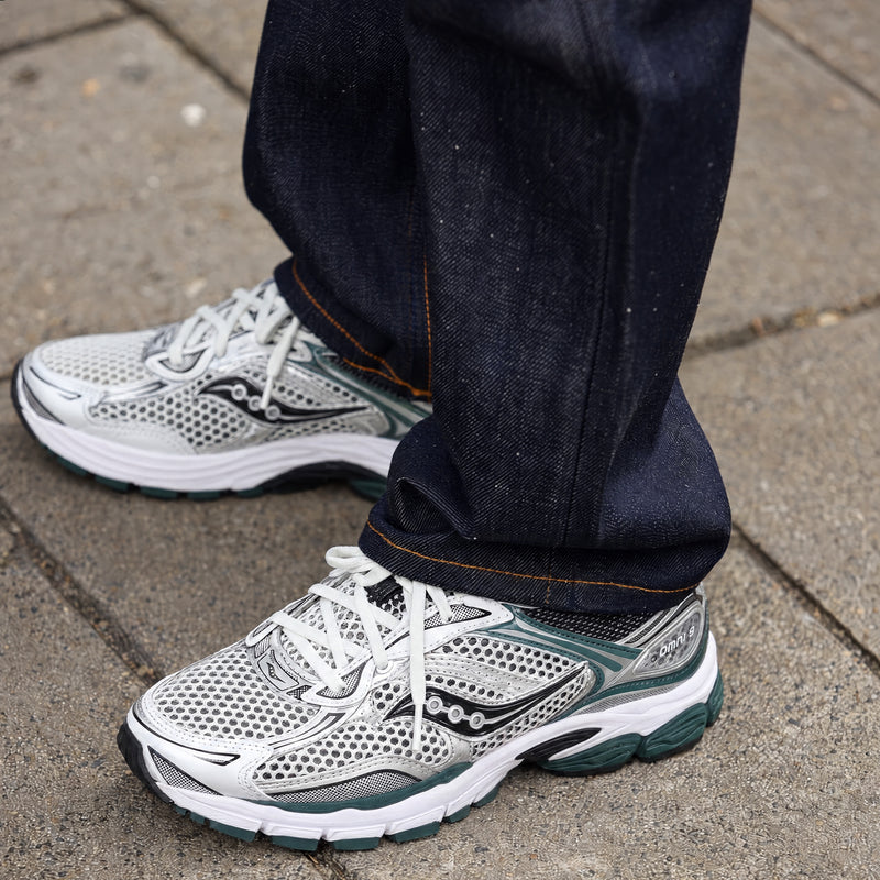 Saucony ProGrid Omni 9 White / Pine Green