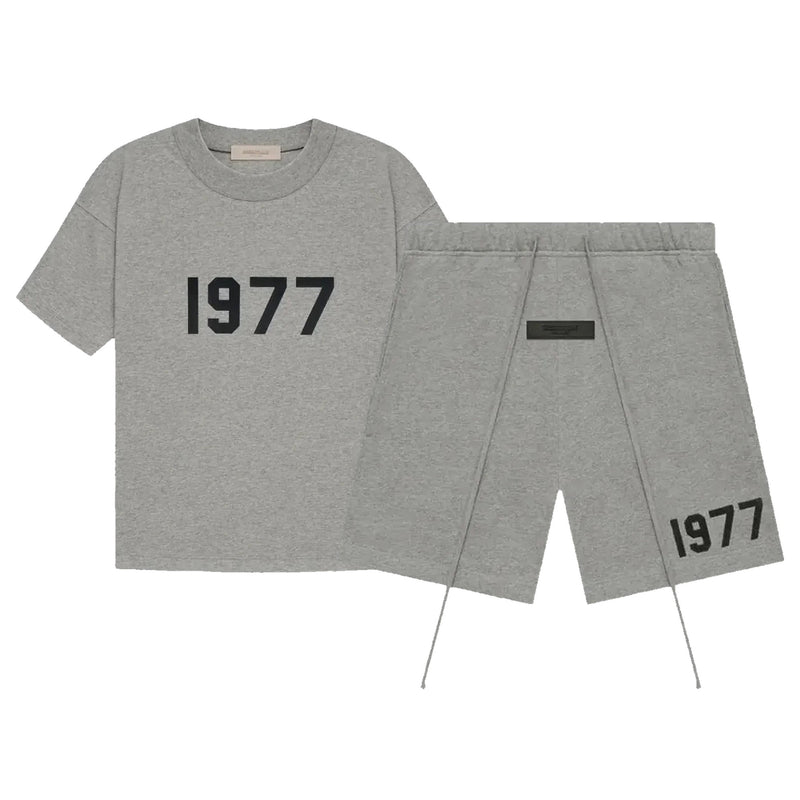 Fear of God Essentials Dark Oatmeal 1977 Sommer Set