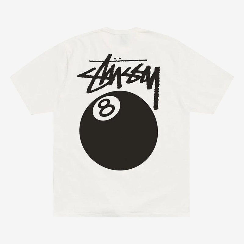 Stussy 8 Ball Camiseta Blanca