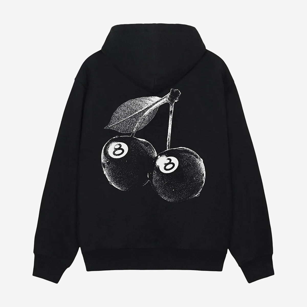 Stussy 8 Ball Cherries Hoodie Black