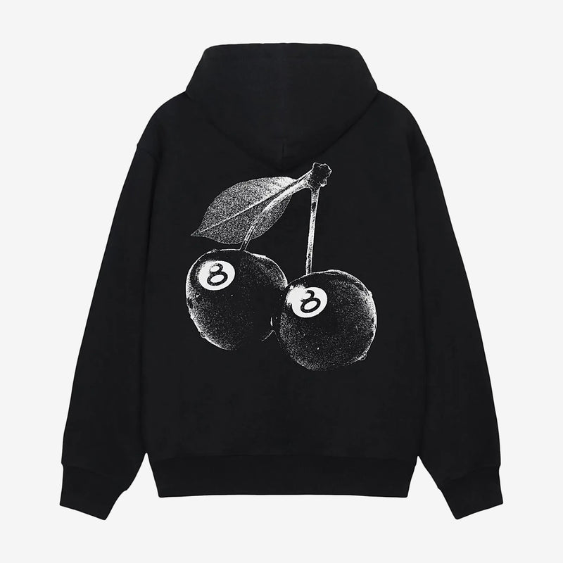 Stussy 8 Ball Cherries -huppari Black