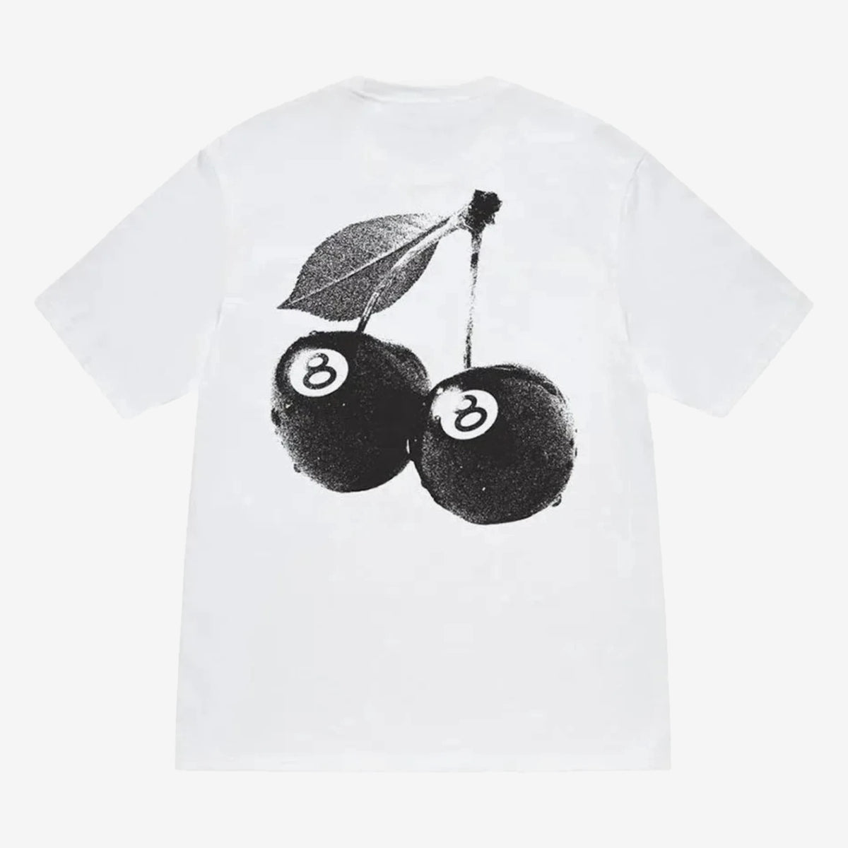 Stussy 8 Ball Cherries majica kratkih rukava White