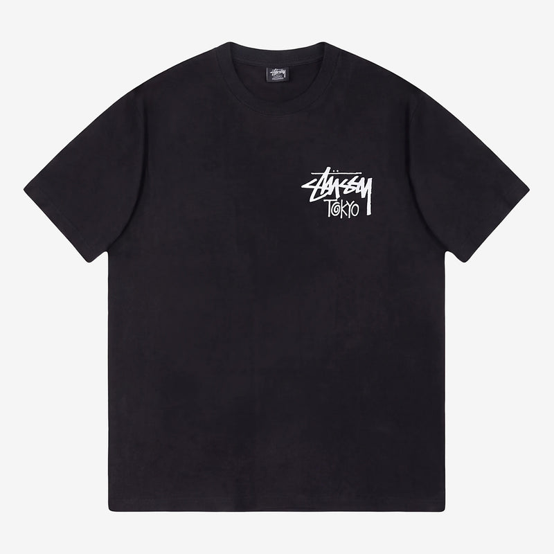 T-shirt Stussy Stock Tokyo nera